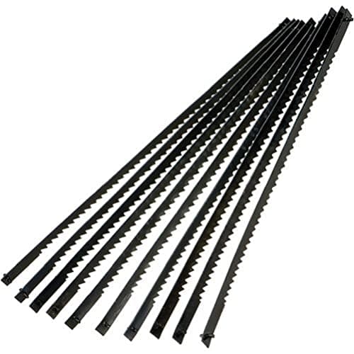 Image of Silverline Scroll Saw Blades 130mm Pack of 10, 21tpi (763619)