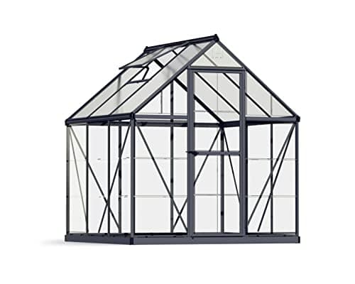 Image of Canopia by Palram Clear as Glass Greenhouse Hybrid (6x6, Grey)