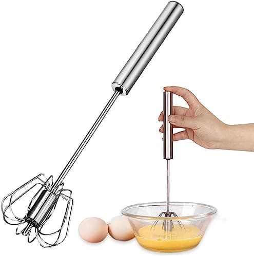 Image of Premium 10 Inch Stainless Steel Egg Whisk for Baking, Cooking, Whisking, Beating, Stirring