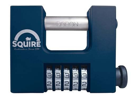 Image of Squire CBW85 85mm High Security Combination Sliding Shackle Padlock - 85mm Boxed