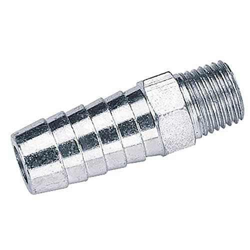 Image of Draper 25844 PCL Male Screw Tailpiece, 1/4" Taper, 1/2" Bore, Blue, Pack of 5