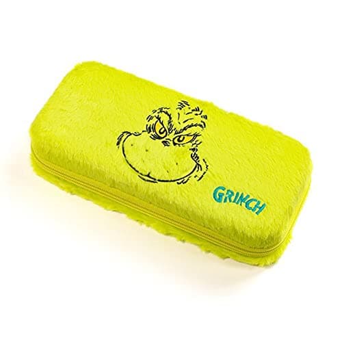 Image of Numskull Official The Grinch Hard Shell Travel Case for Nintendo Switch and OLED Model 2021, Fits 10 Games and Accessories