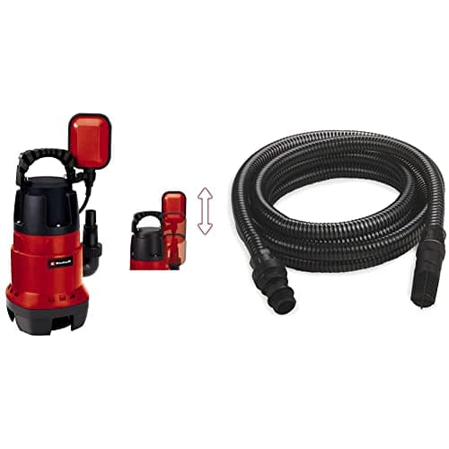 Image of Einhell GC-DP 7835 Clean/Dirty Water Pump | 780W Submersible Pump, 15,700 L/H, Float Switch, 10M Cord & Suction Hose for Water Pumps Diameter Plastic Tube with Male and Female Adaptors
