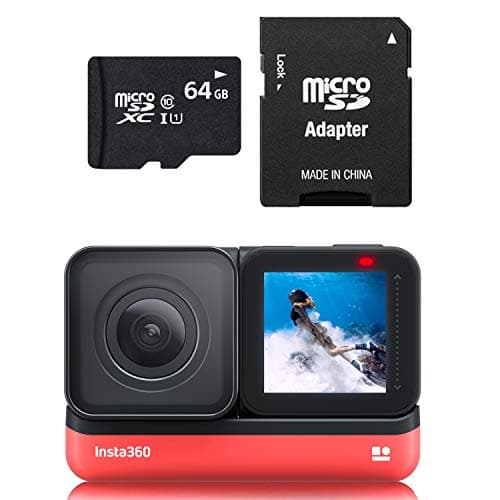 Image of Insta360 ONE R 4K 64GB Edition UK with 4K Wide Angle Lens Mod plus 64GB Memory Card