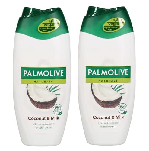 Image of 2x Palmolive Naturals COCONUT & MILK with moisturising milk 250ml