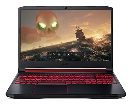 Image of Acer Nitro 5 Gaming Laptop, 9th Gen Intel Core i5-9300H, NVIDIA GeForce GTX 1650, 15.6" Full HD IPS Display, 8GB DDR4, 256GB NVMe SSD, WiFi 6, Backlit Keyboard, Alexa Built-in, AN515-54-5812