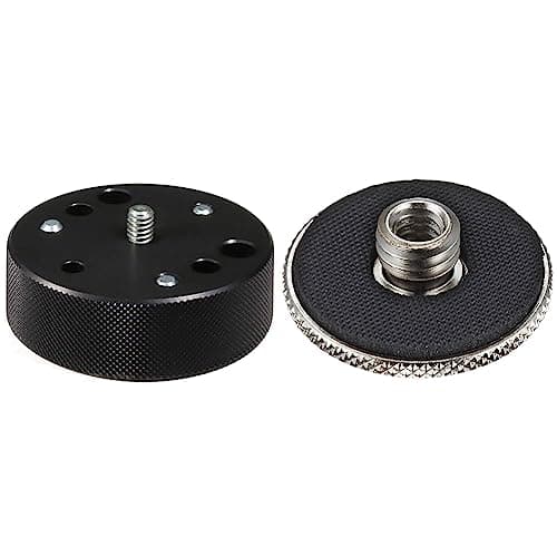 Image of Manfrotto 120 Tripod Head Screw Converter From A 3/8" Female Thread To A 1/4" Male Thread & MN-088LBP Small Adapter - Converts 1/4" Female to 3/8" Male