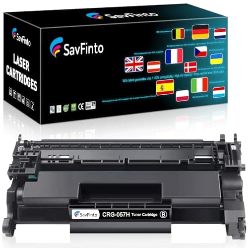 Image of SavFinto Compatible Toner Cartridge 057 (057H) Black High Capacity 10000 Pages for Canon MF450 MF451DW MF452DW MF453DW MF455DW MF449dw MF448dw MF445dw MF443dw LBP228dw LBP227dw LBP226dw LBP223dw