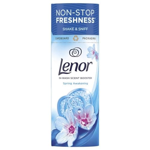 Image of Lenor Laundry Perfume In-Wash Scent Booster Beads 176g, Spring Awakening, Non-Stop Freshness Up To 12 Weeks In Storage