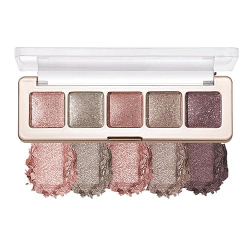 Image of Muorruo Neutral Nude-Brown Eyeshadow Palette, highly pigmented, blendable, long-lasting eyeshadow and contour palette for a soft glamour everyday makeup for mature eyes, 05