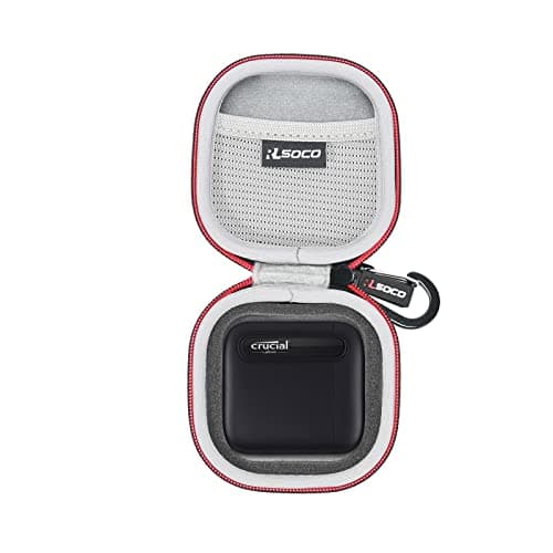 Image of RLSOCO Carrying Case for Crucial X9/X10 Pro/ X9 Pro/X10/X6 1TB/2TB/4TB/500GB Portable External SSD & for Crucial X9 Pro for Mac 2TB/1TB/4TB Portable External SSD (Case Only)
