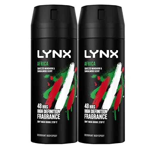 Image of (2 PACK) Lynx AFRICA Body Spray (2 x 150ml)