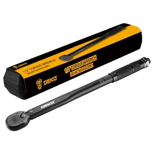 Image of DEKOPRO Bicycle Torque Wrench, Ratchet, Torque Wrenches 1/2 ", 24 Teeth, 13.6-203.5 Nm ± 4%, Error Accuracy 420 mm Long, Bicycle, Car, Motorcycle