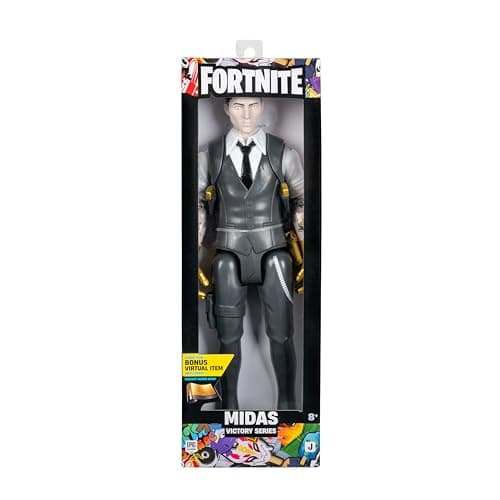 Image of Fortnite Victory Midas - 12-Inch Articulated Figure with Code for Bonus Virtual Item