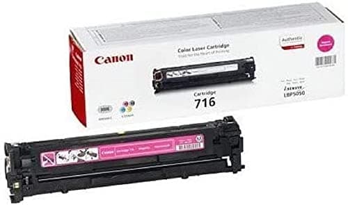 Image of Canon 716 M - 1978B002 - 1 x Magenta - Toner Cartridge - For iSENSYS LBP5050, LBP5050N, MF8030CN, MF8040Cn, MF8050CN, MF8080Cw