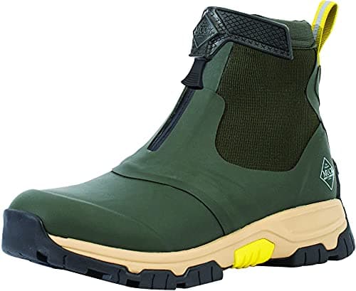 Image of Muck Boots Men's Apex Mid Zip Performance Waterproof Ankle Boots, Green, 14