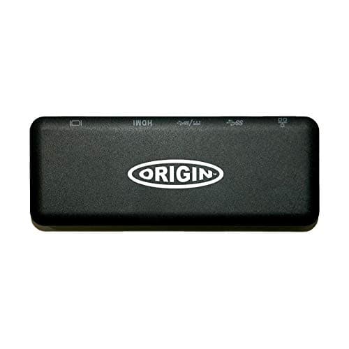 Image of Origin Storage 4K Travel Dock USB C Station d'accueil USB 3.2 Gen 1 (3.1 Gen 1) Type-C Noir
