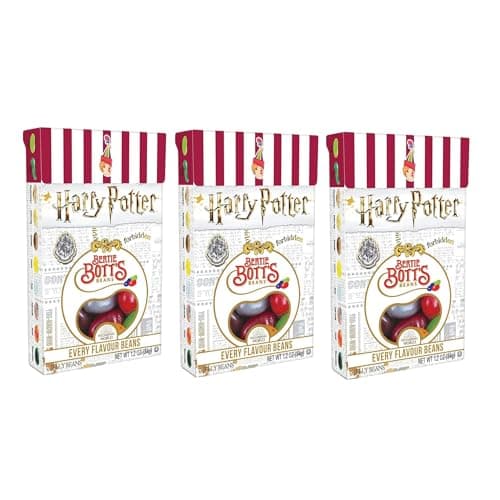 Image of Harry Potter, Harry Potter Sweets, Harry Potter Chocolate Frog, Bertie Botts Every Flavour Beans, Harry Potter Chocolate (Bertie Botts Beans 3x)