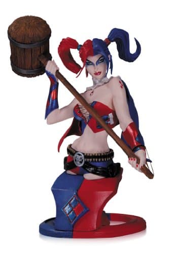 Image of DC Comics Super Villains Harley Quinn Bust