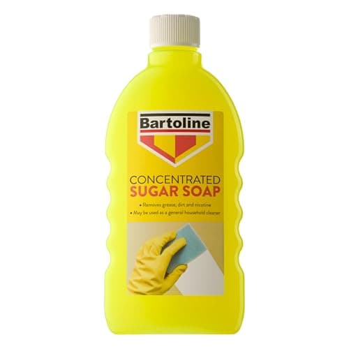 Image of Bartoline Sugar Soap Concentrate 500ml – Powerful Surface Cleaner for Paint Prep Removes Dirt, Grease and Nicotine, Improves Paint Adhesion for a Flawless Finish