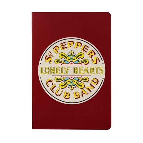 Image of Half Moon Bay The Beatles Sgt Pepper A5 Notebook