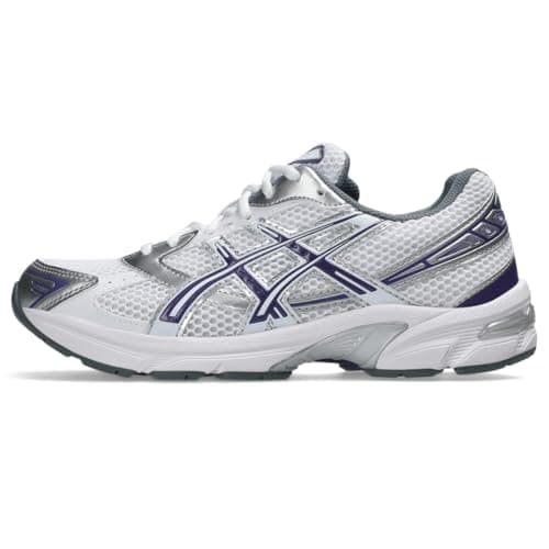 Image of Asics Gel-1130 White & Dusty Purple Women's Shoes, White, 4.5 UK