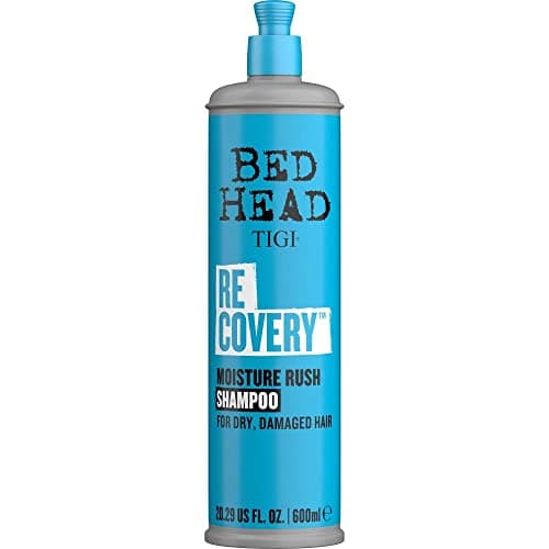 Image of Bed Head by TIGI 600ml Recovery Moisturising Shampoo - Hydrating, Sulphate-Free, Keratin Enriched, Salon Professional Hair Wash for Dry, Damaged Hair, Repair Frizz and Scalp with Gentle Daily Cleanse