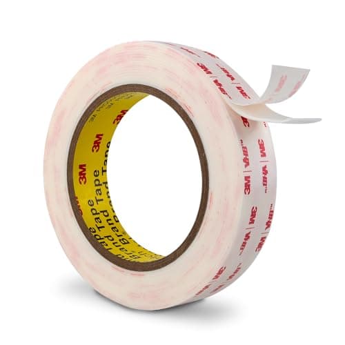 Image of 3M Double Sided Mounting Tape 25mm x 4.7m White 4950 1.1mm Thick Heavy Duty Adhesive Waterproof Foam Tape for Car Home Office Deco