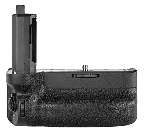 Image of ayex Battery Grip Suitable for Sony Alpha 1 A7RIV A7SIII A7IV A9II Universal Handle with Portrait Shutter Release for up to 2 x NP-FZ100 Batteries Similar to VG-C4EM