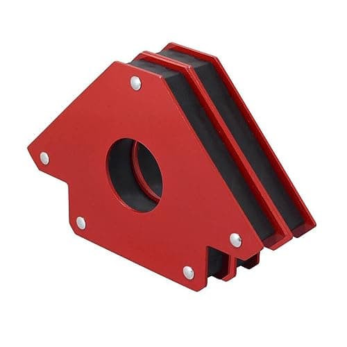 Image of RIVERWELD 5" 75LB Welding Magnets and Clamps Magnetic Welding Holder, Arc Welding Electrode Holders Positioner, 45, 90, 135 Degree Angle Magnet Metal Workshop Welder Welding Accessories 2pcs