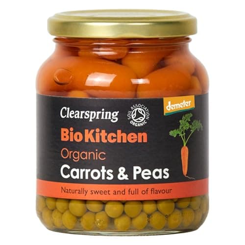 Image of Clearspring Bio Kitchen Organic Carrots & Peas 350g