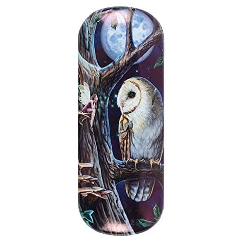 Image of Lisa Parker Chic Multicolor Fairy Tale Glasses Cases 4cm x 16cm (1 Pc.) Durable Plastic Case, Stylish Design - Portable Eyewear Protection - Ideal for Traveling
