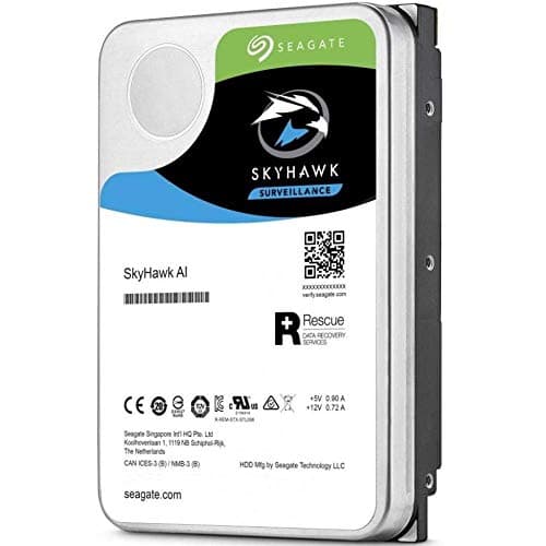 Image of Seagate 8TB SkyHawk AI Surveillance 3.5" Hard Drive ST8000VE000 (SATA 6Gb/s/256MB/7200 RPM)