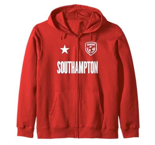 Image of Southampton Soccer Jersey Zip Hoodie
