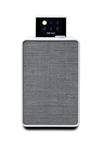 Image of Pure Evoke Spot DAB+/FM/Internet Radio Wi-Fi Bluetooth Compact Hi-Fi System, Cotton White, 476399