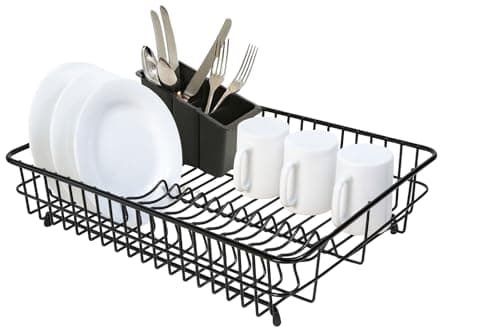 Image of Delfinware 2100BK Black Large Drainer , 12 x 48.5 x 38cm