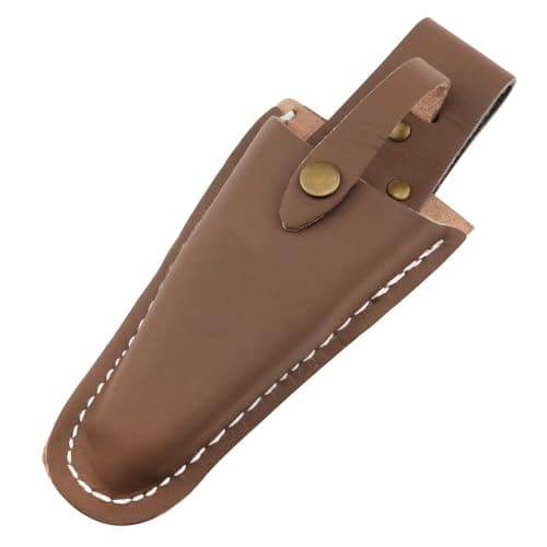 Image of Xhziy Leather Sheath Tool Holster Plier Holder for Belt Plier Holster Gardening Pliers Pouch Holder Knife Belt Holder Garden Tool Belt Trimmer Holster 1PCS