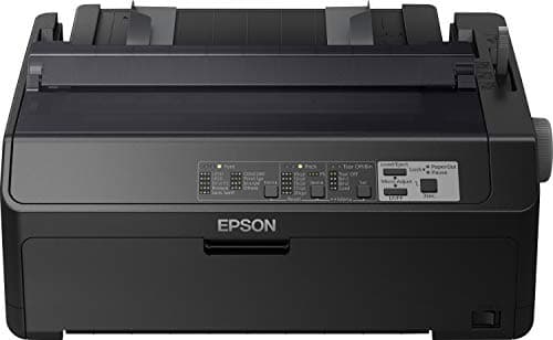 Image of Epson lq-590iin 550cps Dot Matrix Printer Dot (550cps, Code 39, POSTNET, UPC-A, UPC-E, Italic, PC437, PC850, Pc858, 24 Pin, Envelope, 0.12-0.46mm)
