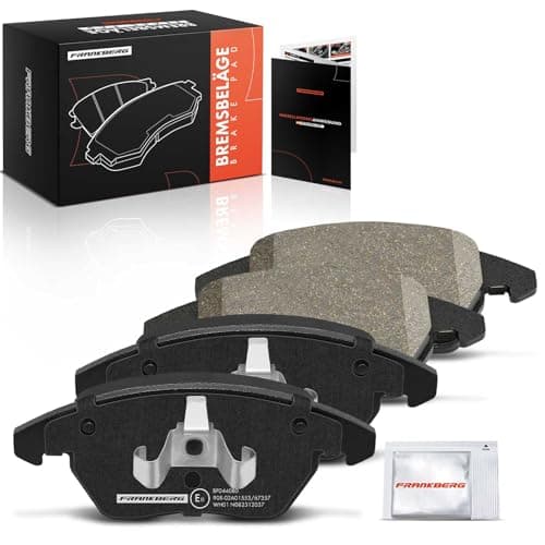 Image of Frankberg Brake Pad Set incl. 4x Pads Front Compatible with 208 I CA CC 308 SW I 4E 4H 308 I 4A 4C 3008 MPV 0U RCZ Replace# 1611457880,425260