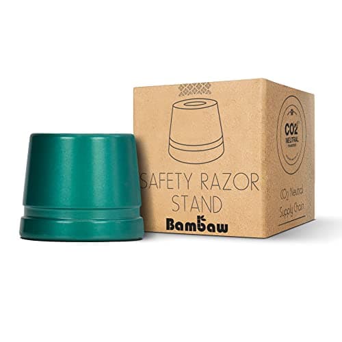 Image of Bambaw Bambaw | Safety razor stand | Sea Green