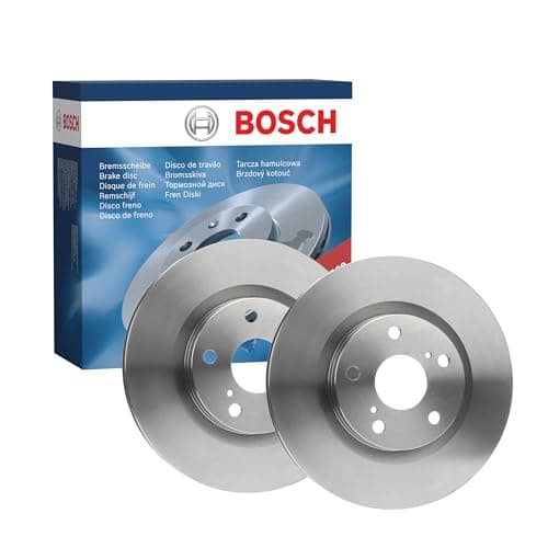 Image of Bosch BD1917 Brake discs - ECE-R90 certified - 1 set of 2 discs