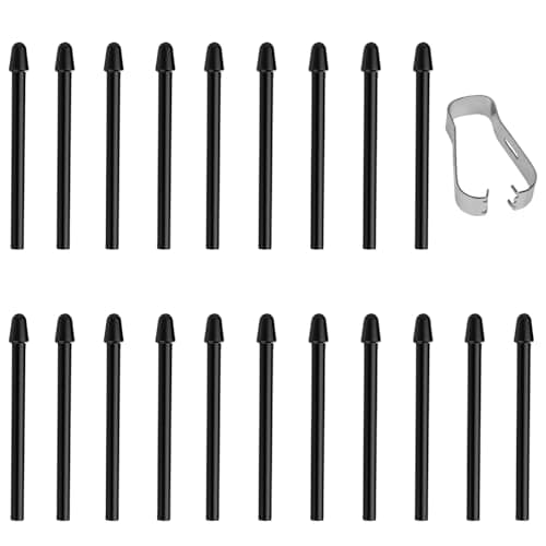 Image of flintronic 20PCS Replacement Pen Tips for Remarkable 2 Pen, Replacement Stylus Nibs with Nibs Removal Tool, Nibs Support Pressure Sensitivity & Tilt Writing Compatible with Remarkable 2 Stylus