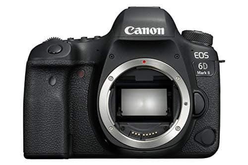 Image of Canon EOS 6D Mark II Digital SLR Camera - Black (Renewed)