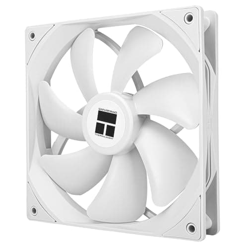 Image of Thermalright TL-C14CW CPU Cooler Fan, 140mm Case Fan with 4-PWM Control, Low Noise, White