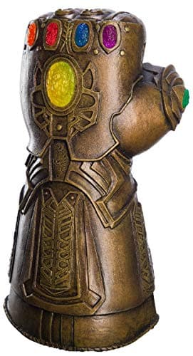 Image of Official Rubies 69074 Adult Mens Deluxe Infinity Gauntlet Marvel Avengers Infinity War Halloween