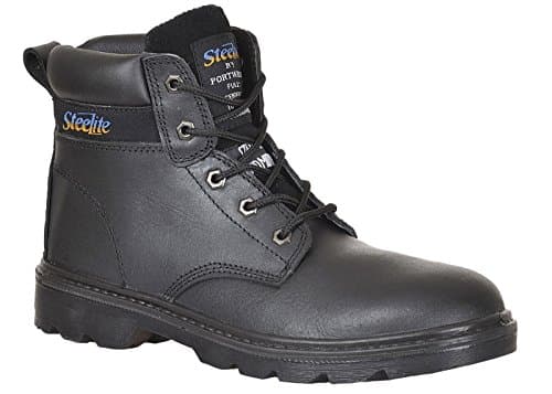 Image of Portwest Steelite Thor Boot S3, Size: 44, Colour: Black, FW11BKR44