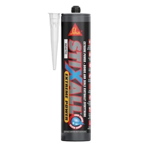Image of Sika Stixall – Extreme Power Sealant and Adhesive – Waterproof – White – 290ml