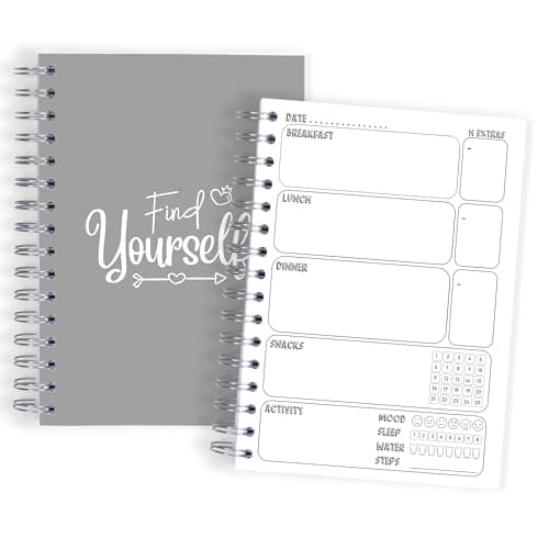 Image of Slimming World Compatible Food Diary, Diet Planner, Weight Loss Journal, 12 Week - Find Yourself