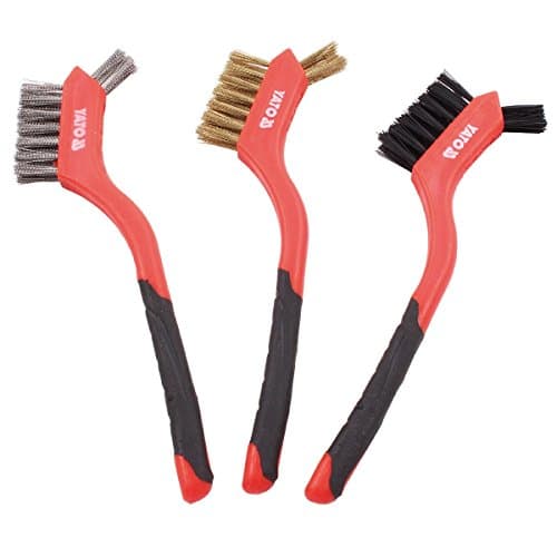Image of Yato YT-6351 – Wire Brush Set 3 Pieces Rows 3 x 7 L = 180 mm