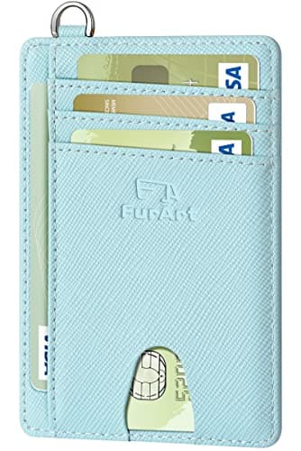 Image of FurArt Credit Card Holder Wallet, Slim RFID Blocking Minimalist Women's Card Wallet